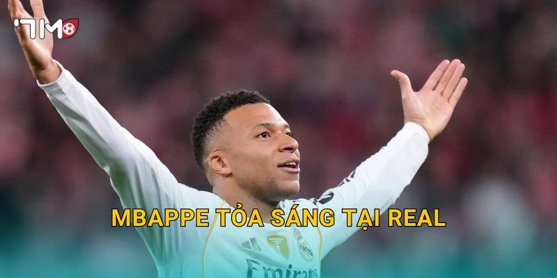 Mbappe tỏa sáng tại Real: 7m cập nhật màn trình diễn bùng nổ 1 Mbappe tỏa sáng tại Real: 7m cập nhật màn trình diễn bùng nổ